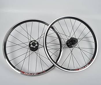 Amazon.co.jp: 20インチ折りたたみ自転車ホイールセット406